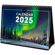 Foto de Calendario de Escritorio Finocam Nature 2025 21x15.5 cm 