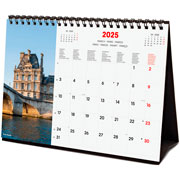 Foto de Calendario de Escritorio Finocam Paris 2025 21x15.5 cm 