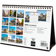 Foto de Calendario de Escritorio Finocam Paris 2025 21x15.5 cm 