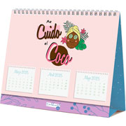 Foto de Calendario de Escritorio Finocam Talkual 2025 21x17 cm 