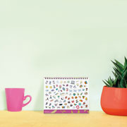 Foto de Calendario De Escritorio Finocam Talkual 21X17Cm 26 