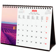 Foto de Calendario de Escritorio Finocam Traveling 2025 21x15.5 cm 