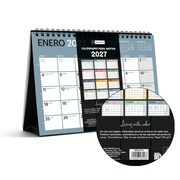 Foto de Calendario de Escritorio Miquelrius Chromat 21 x 14.8 cm de Sobremesa 