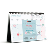 Foto de Calendario de Escritorio Miquelrius Lovely 21 x 14.8 cm de Sobremesa 