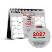 Foto de Calendario de Escritorio Miquelrius Para Escribir 21 x 14.8 cm de Sobremesa 