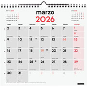 Foto de Calendario De Pared Finocam 26X25Cm 26 