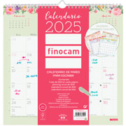 Foto de Calendario de Pared Finocam Design 2025 30x31 cm 