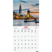 Foto de Calendario de Pared Finocam London 2025 30x31 cm 