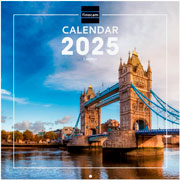 Foto de Calendario de Pared Finocam London 2025 30x31 cm 