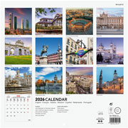 Foto de Calendario De Pared Finocam Madrid 30X30Cm 26 