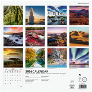Foto de Calendario De Pared Finocam Nature 30X30Cm 26 