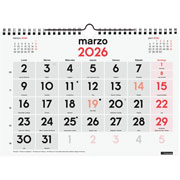 Foto de Calendario De Pared Finocam Num G 30X22Cm 26 