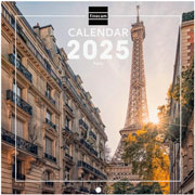 Foto de Calendario de Pared Finocam Paris 2025 18x19 cm 