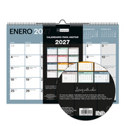Foto de Calendario de Pared Miquelrius Chromat 29.7 x 21 cm 
