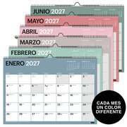 Foto de Calendario de Pared Miquelrius Chromat 42 x 29.7 cm 