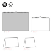 Foto de Calendario de Pared Miquelrius Chromat 42 x 29.7 cm 