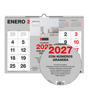 Foto de Calendario de Pared Miquelrius Números Grandes 42 x 29.7 cm 
