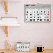 Foto de Calendario de Pared Miquelrius Números Grandes 42 x 29.7 cm 