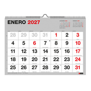 Foto de Calendario de Pared Miquelrius Números Grandes 42 x 29.7 cm 
