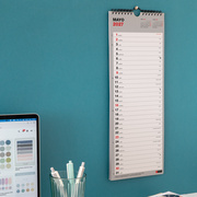 Foto de Calendario de Pared Miquelrius Para Escribir 15.5 x 43 cm 