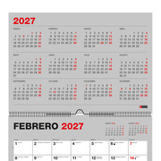 Foto de Calendario de Pared Miquelrius Para Escribir 21 x 15 cm 