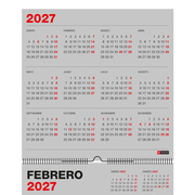 Foto de Calendario de Pared Miquelrius Para Escribir 30 x 30 cm 