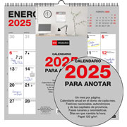 Foto de Calendario Pared Mqr Pared 30x30cm Para Escribir 2025 