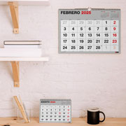 Foto de Calendario Pared Mqr Pared A3 42x30cm Basic 2025 