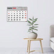 Foto de Calendario Pared Mqr Pared A3 42x30cm Basic 2025 