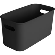 Foto de Canastilla Sencilla Sunware Sigma Cube 6L 16X31.3X16 Negro 