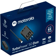 Foto de Cargador Motorola Sjmc501U 50W Negro 