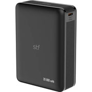 Foto de Cargador Portatil Stf Bateria Usb-A/Usb-C 20000 MAH Negro 