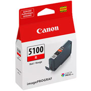 Foto de Cartucho Inkjet Canon Pfi-5100 Pro-310 Rojo 