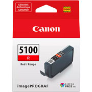 Foto de Cartucho Inkjet Canon Pfi-5100 Pro-310 Rojo 