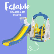 Foto de CENTRO DE DIVERSIONES INFANTIL RESBALADILLA CANASTA Y COLUMPIO MIMA2 