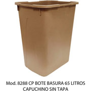 Foto de CESTO CON CAPACIDAD DE 65 LITROS / 17.19 GALONES SIN TAPA 