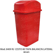 Foto de CESTO CON CAPACIDAD DE 80 LITROS / 21.16 GALONES CON BALANCÍN 
