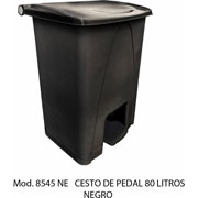 Foto de CESTO CON PEDAL CON CAPACIDAD DE 80 LITROS / 21.16 GALONES 