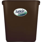 Foto de CESTO DE BASURA JUMBO RECTANGULAR, CON ASAS.CAPACIDAD 26 L / 6.87 GAL. 