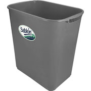 Foto de CESTO DE BASURA JUMBO RECTANGULAR, SIN ASAS.CAPACIDAD 26 L / 6.87 GAL. 
