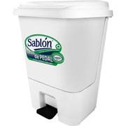 Foto de CESTO DE PEDAL CON CAPACIDAD DE 17 LITROS / 4.49 GALONES CON TAPA. 