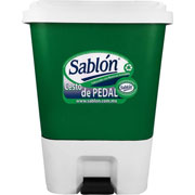 Foto de CESTO DE PEDAL CON CAPACIDAD DE 17 LITROS / 4.49 GALONES CON TAPA. 