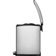 Foto de Cesto Para Basura Eko Rejoice 15L 33.2x17.8x33.6cm Plata 