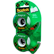Foto de Cinta Adhesiva Scotch Magic Invisible 3/4 Pulgada Paquete con 2 
