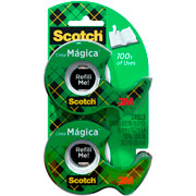 Foto de Cinta Adhesiva Scotch Magic Invisible 3/4 Pulgada Paquete con 2 