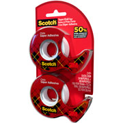 Foto de Cinta Adhesiva Scotch Super Hold Transparente 3/4 Pulgada Paquete con 2 