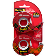 Foto de Cinta Adhesiva Scotch Super Hold Transparente 3/4 Pulgada Paquete con 2 