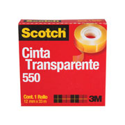 Foto de CINTA ADHESIVA SCOTCH, TRANSPARENTE, 12 MM X 33 M, 1 ROLLO 