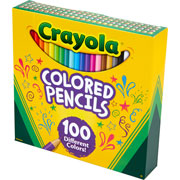 Foto de Colores Crayola Redondos con 100 Piezas 