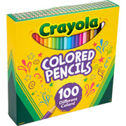 Foto de Colores Crayola Redondos con 100 Piezas 